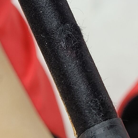 Giuseppe Zanotti Red Ruched Silk Peep Toe Platform Pumps Size 6.5 - Picture 3 of 9